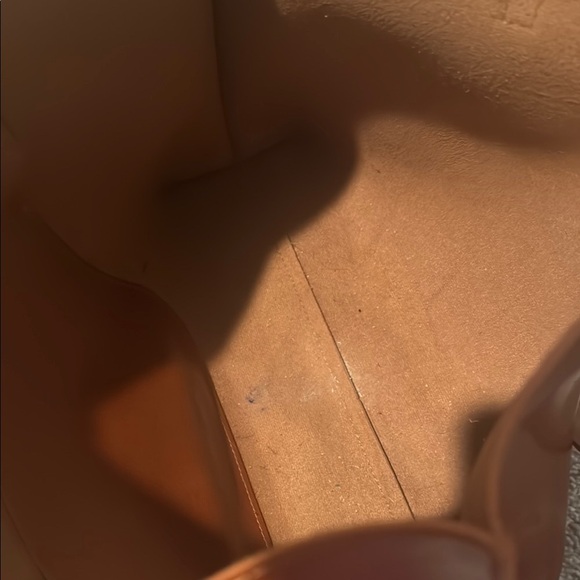 Brown Faux Leather Tote Bag - Picture 3 of 6